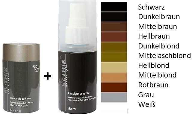 Medium-Set (1x 15g "S1 Schwarz" + 1 Spray 50ml)